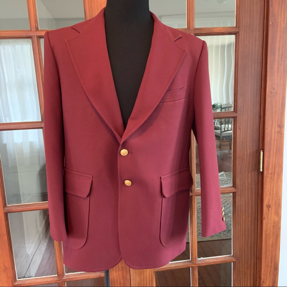 Vintage 70’s or 80’s Sport Cost Polyester Blazers Men